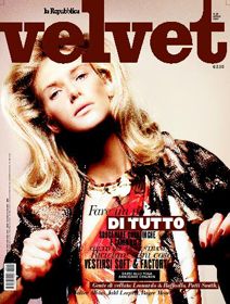 Couverture Velvet avril 2009